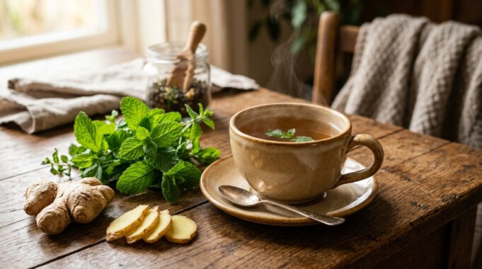 Remédios Naturais para Má Digestão: Hábitos e Ingredientes que Podem Ajudar