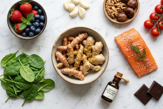 10 Alimentos Anti-inflamatórios para Incluir na Rotina e Transformar Sua Saúde