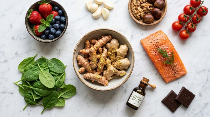 10 Alimentos Anti-inflamatórios para Incluir na Rotina e Transformar Sua Saúde